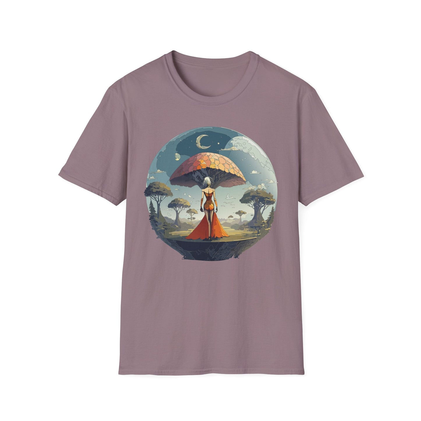 Womens Graphic T Shirts Art Design Shirt Softstyle Casual Tee 64000 Gildan Ring Spun Cotton