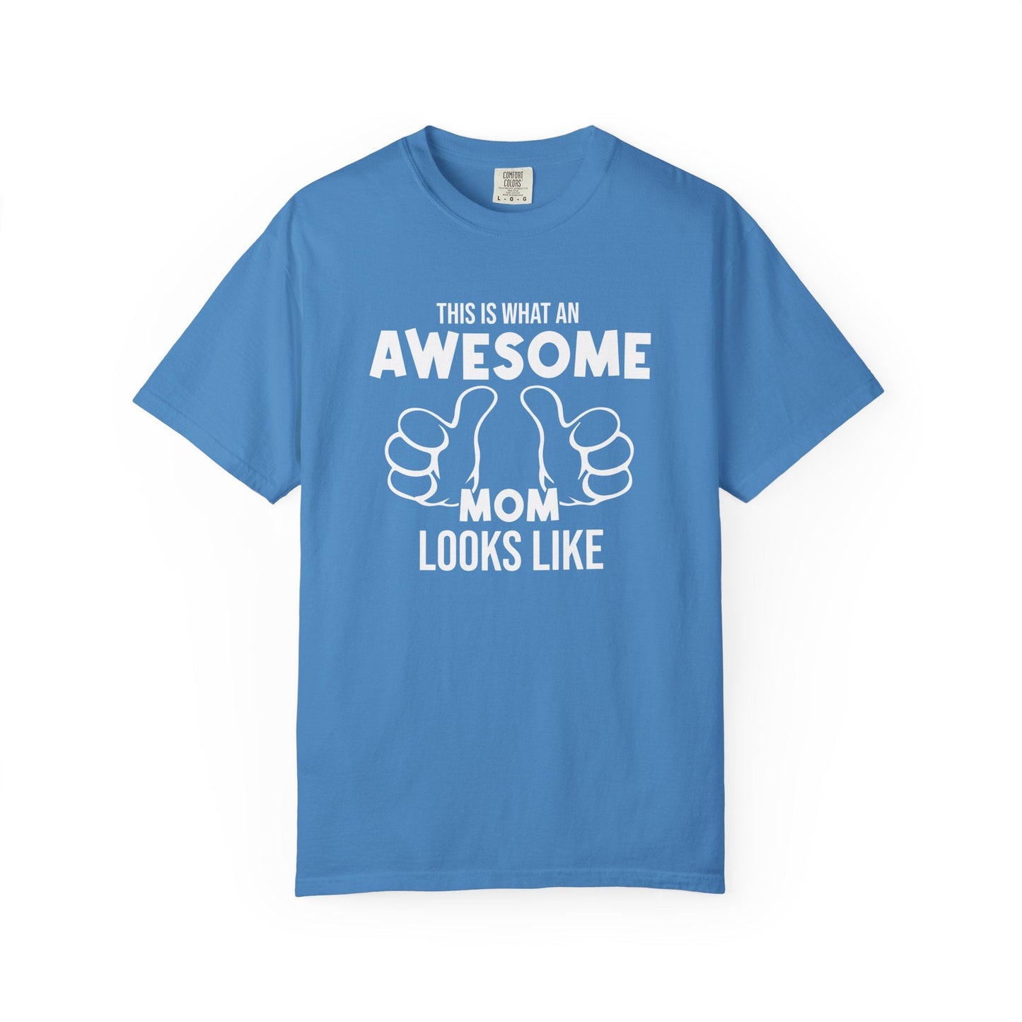 Mom T-shirt Mother's Day Mama Tee Unisex Comfort Colors Garment-Dyed Cotton h25