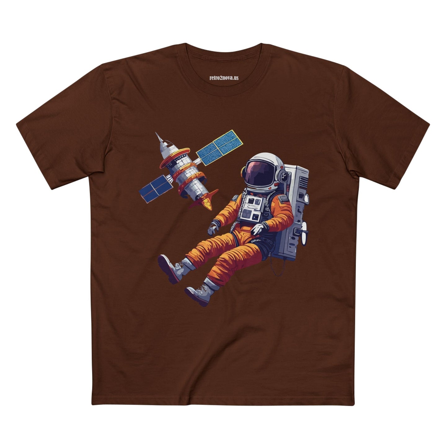 Cosmos Astronaut Shirt CS37 Unisex Premium Cotton Original Art Tee Retro2Nova Edition