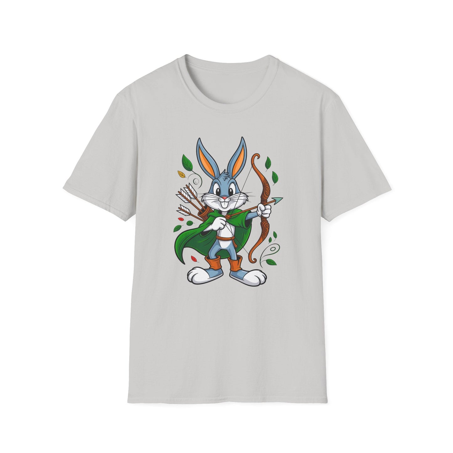 Bugs Bunny T Shirt Unisex Gildan Softstyle 100 Percent Ring Spun Cotton Cartoon Shirt Graphic