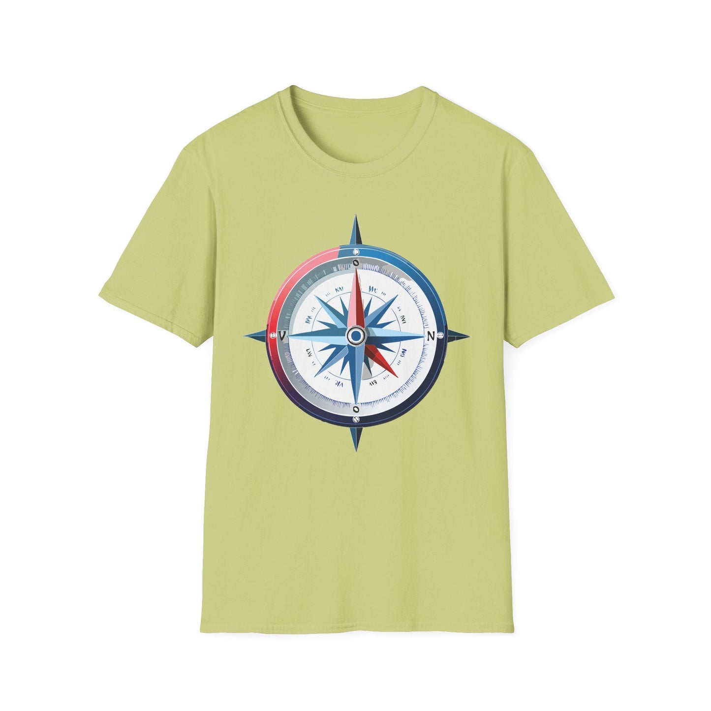 Compass Navigator Graphic Tee Unisex 100 Cotton 5
