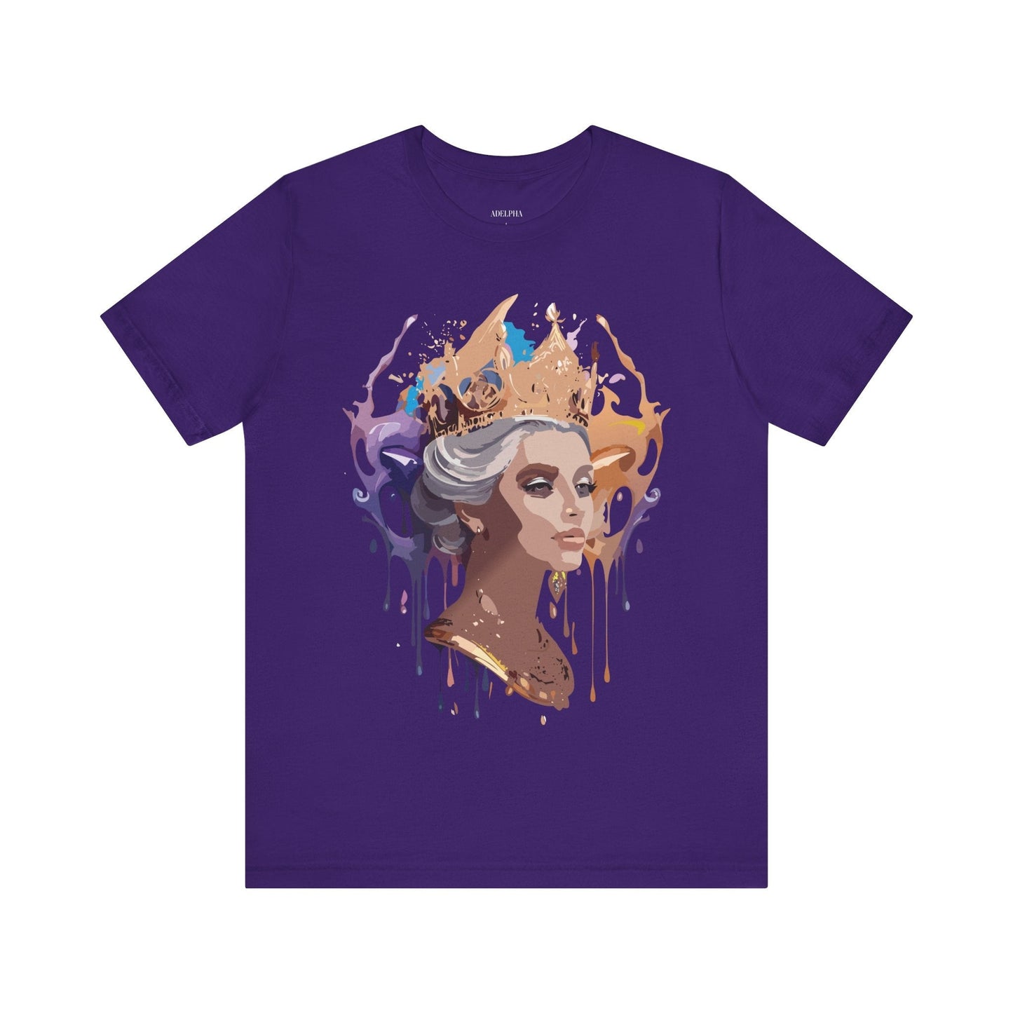 Queen Graphic T Shirt Adelpha Unisex Jersey Short Sleeve Art Design Tee Vintage Inspired Artwork