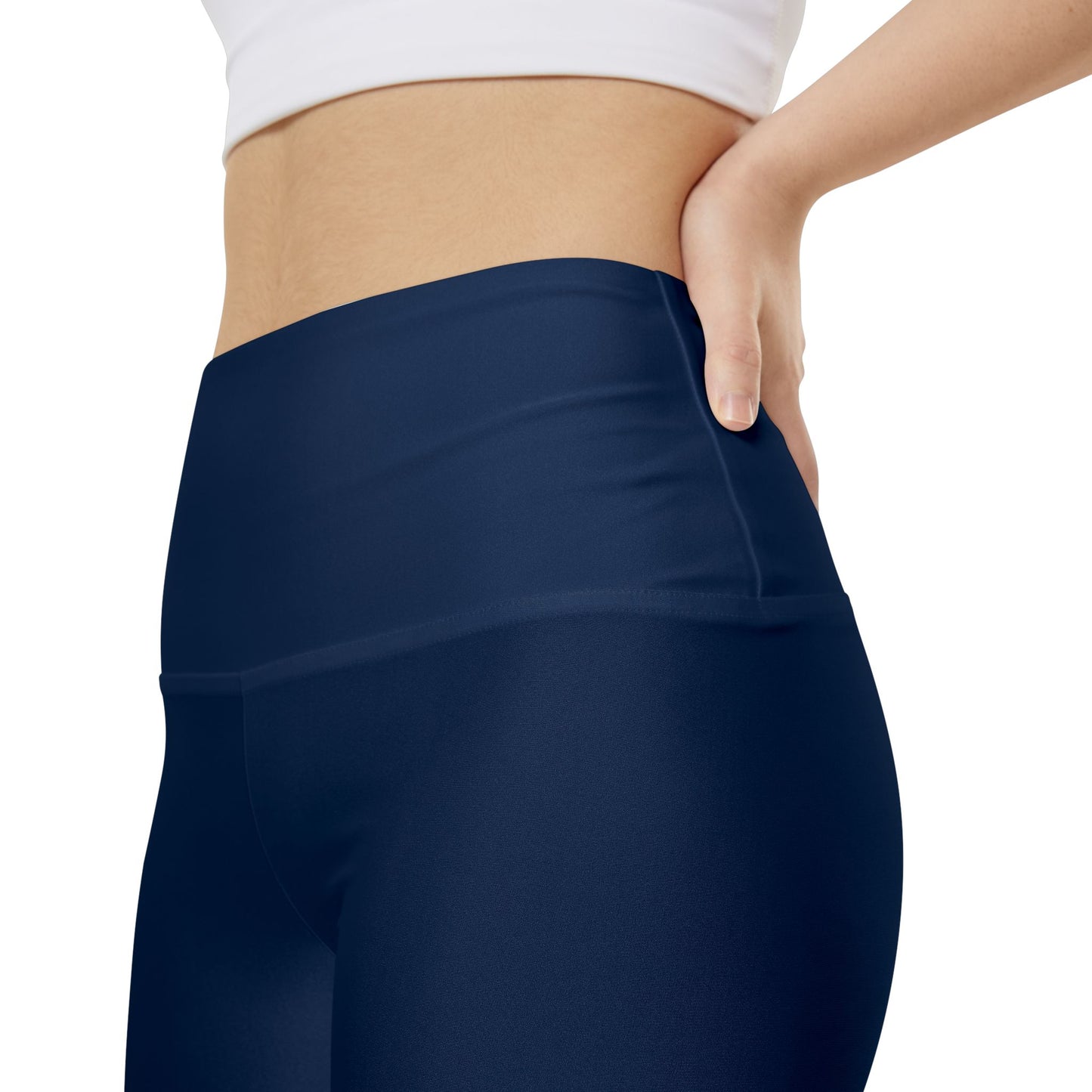 Prussian Blue Women's Workout Shorts — Solid High-Waist Biker Shorts for Exercise & Everyday Wear