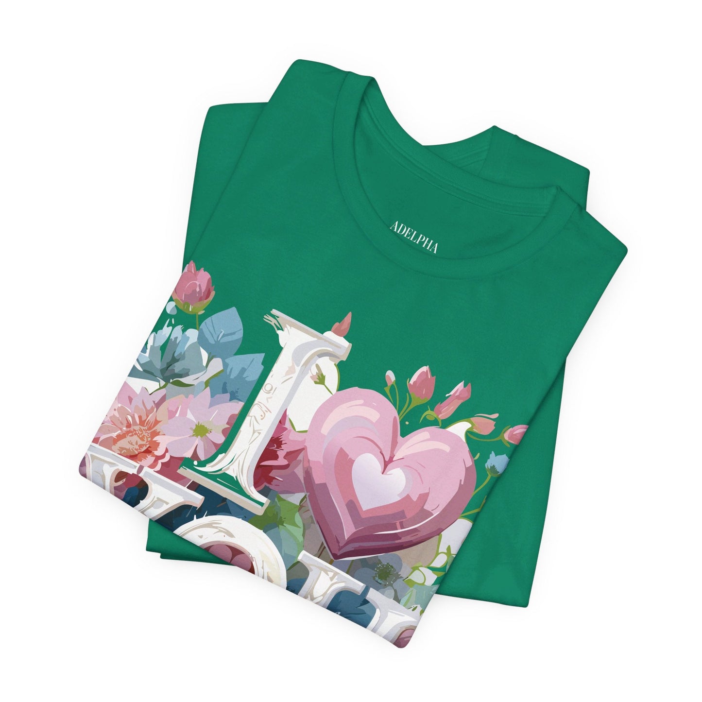Valentine Graphic Tee Unisex Jersey Short Sleeve Vintage Inspired Art Design Adelpha