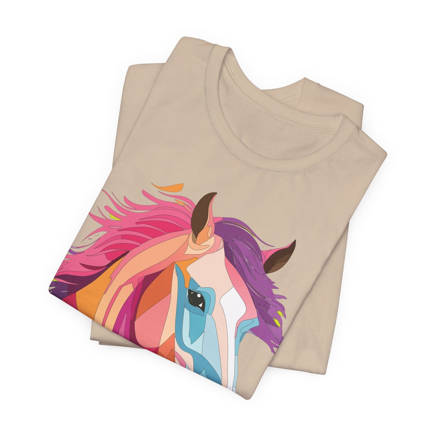 Unisex Animal Shirt Art Design Short Sleeve With Wild Animals Graphic Print Comfort Tee