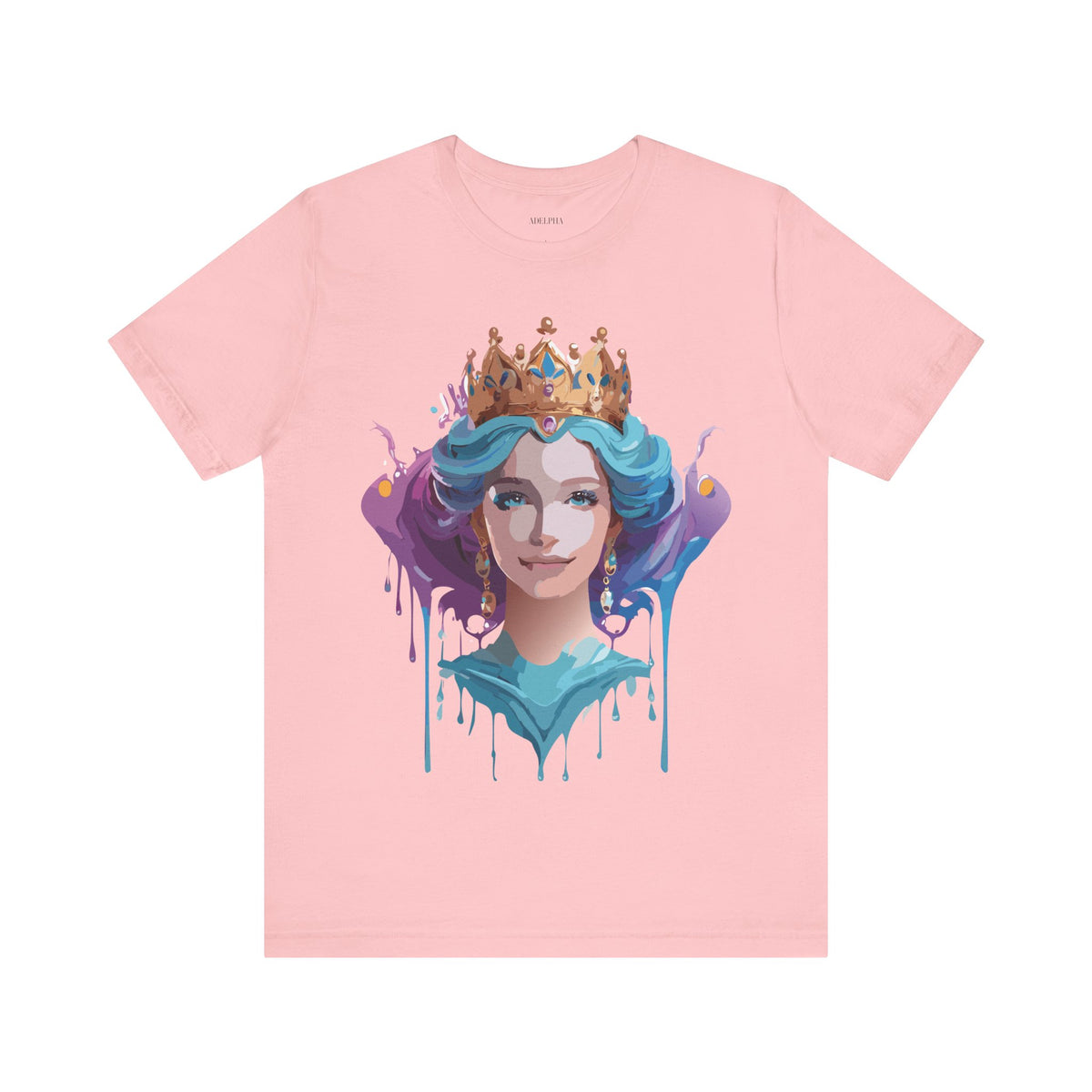 Queen Graphic Unisex Cotton Bella+Canvas Tee with Art Design m186