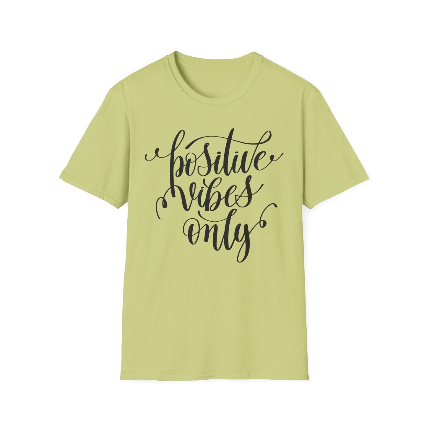 Positive Slogan T Shirts With Positive Words Unisex Short Sleeve Tee Gildan Softstyle 64000 Ring Spun Cotton
