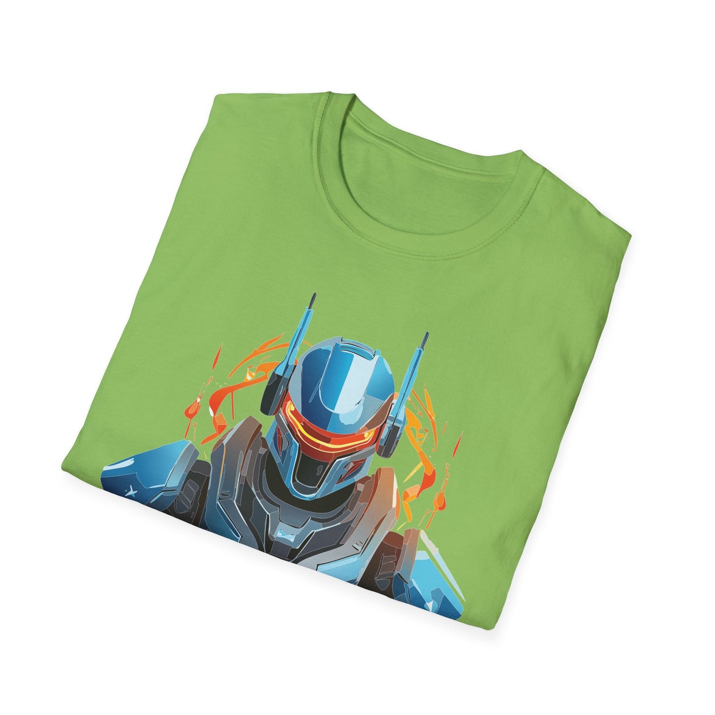 Cyborg Tee Robot Shirt Terminator Design Unisex Gildan Softstyle 64000 100 Percent Ring Spun Cotton