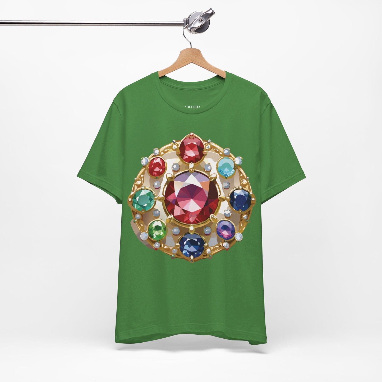 Adelpha Graphic T Shirt Unisex Vintage Artwork Tee Jewelry Design Short Sleeve Art Print