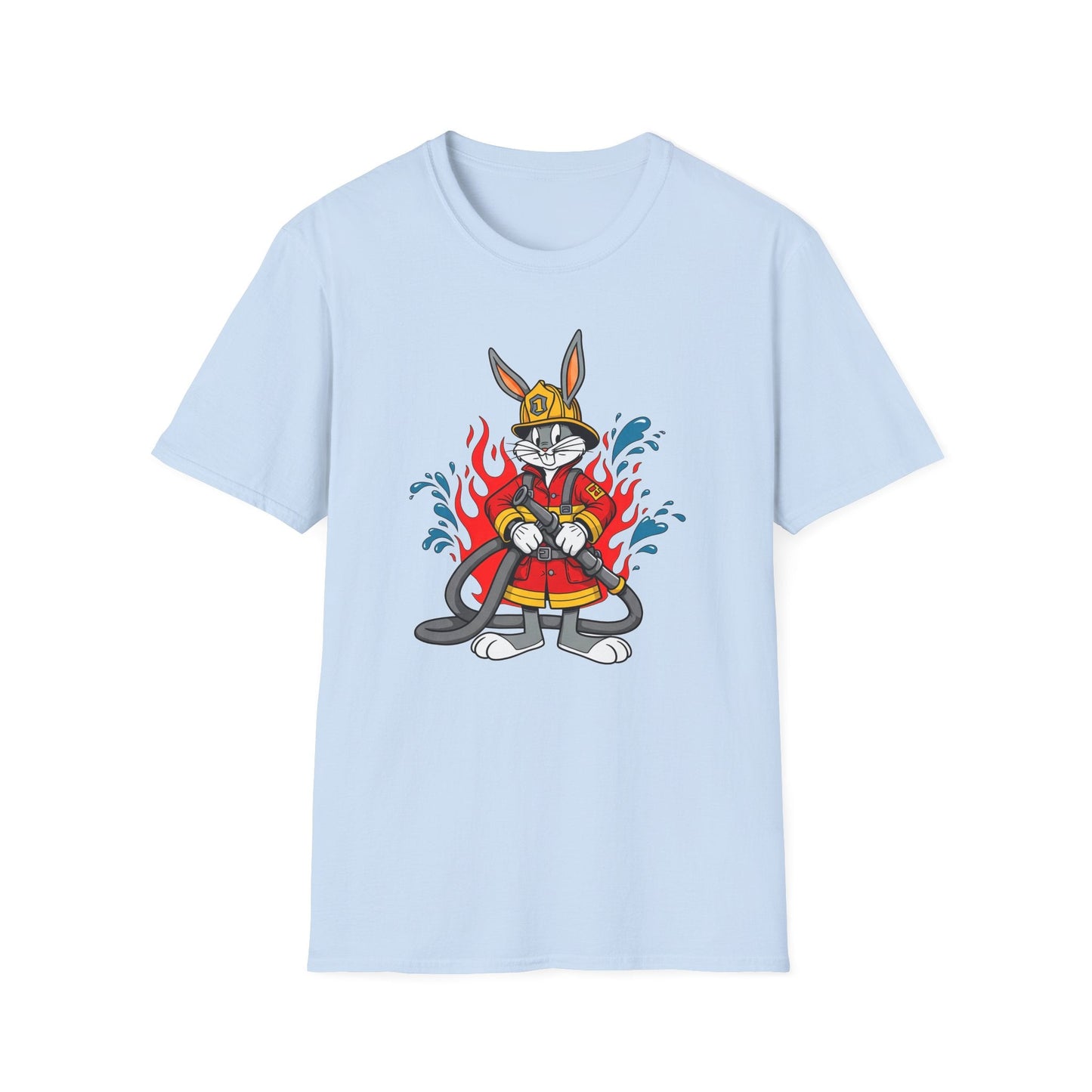 Bugs Bunny T Shirt Unisex Cartoon Tee Softstyle 64000 Cotton Graphic Tee For Fans