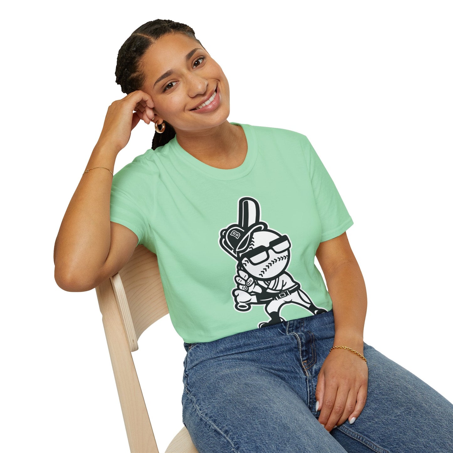 Cartoon T Shirt Animation T Shirt Funny Tee Shirt Gildan Softstyle 64000 Unisex Comfort