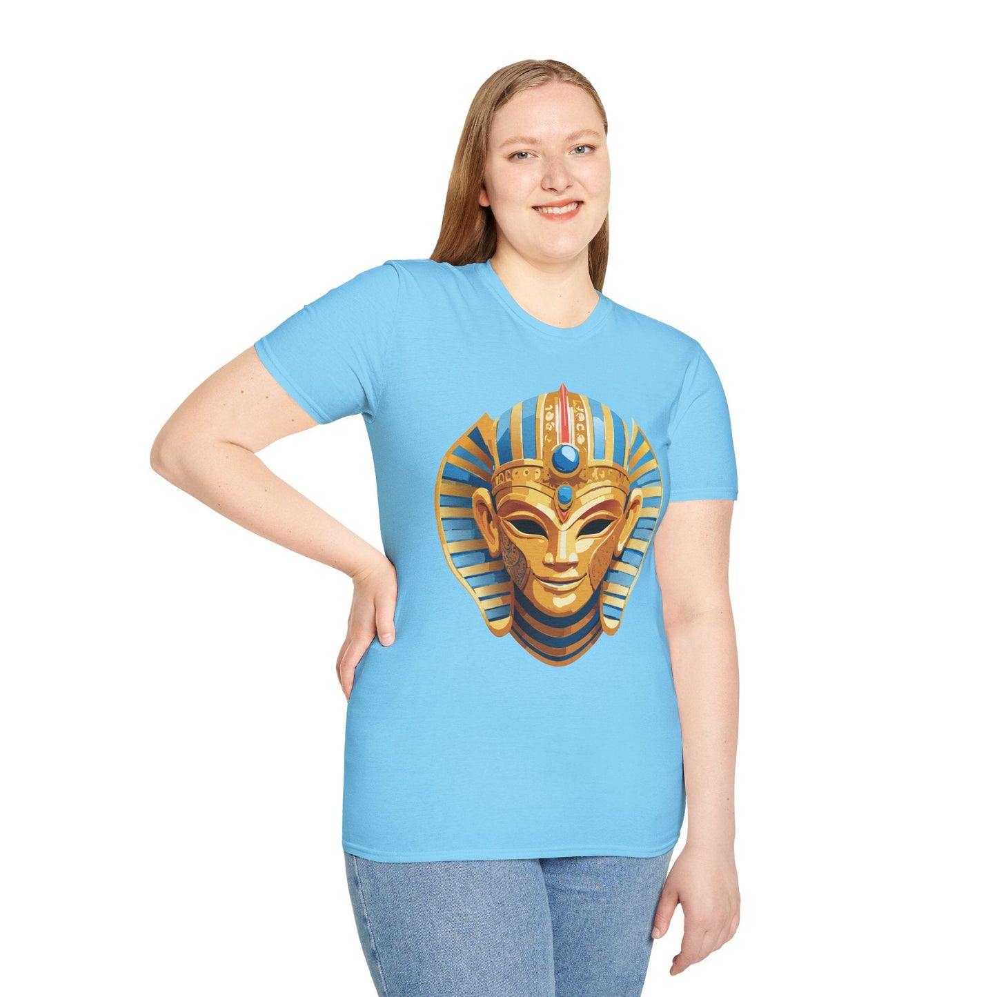 Mask Tee Shirt Unisex Masquerade Tee Softstyle Ring Spun Cotton Comfort For Everyday Wear