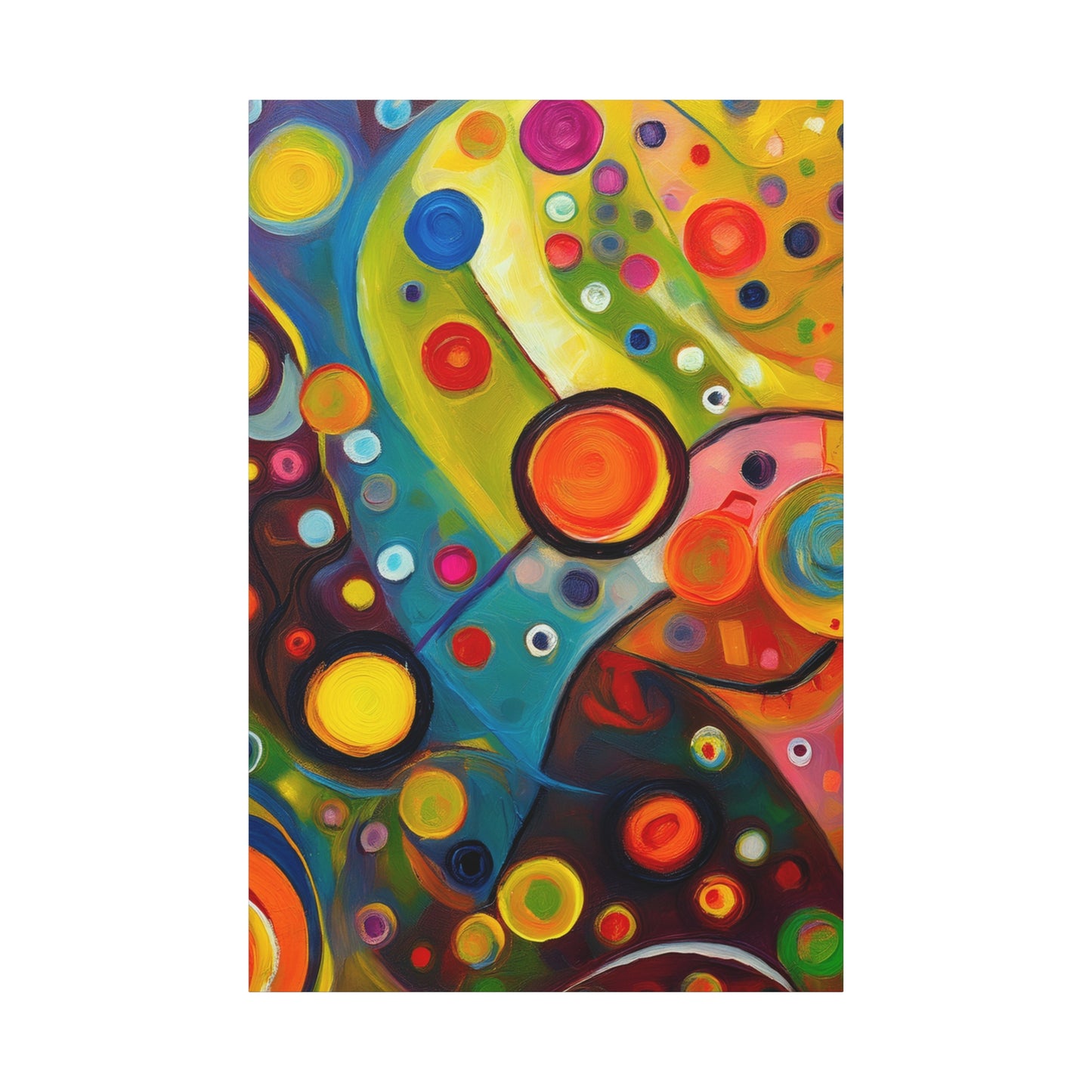 Abstract Oil Painting Print Canvas 20x24,20x30,24x30 24x32,24x36,30x40 32x48,36x48,40x60 Pine-Wood Inner Frame ABS-125