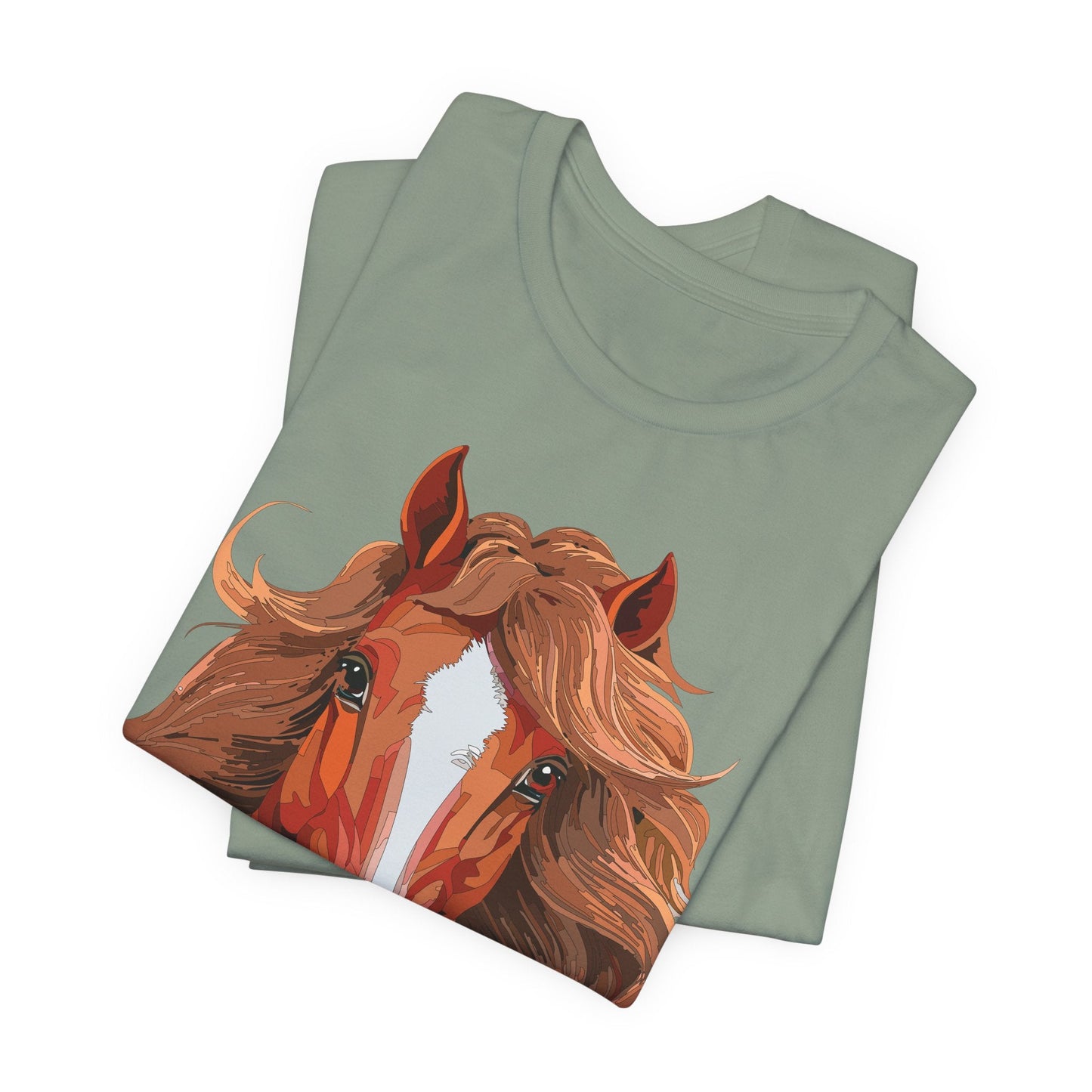 Unisex Animal Graphic Tee Shirt With Wild Animals Art Design For Everyday Casual Comfort Wear