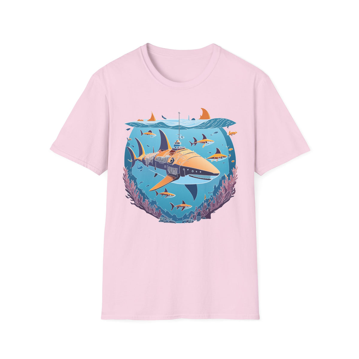 Ocean U boat Graphic Tee Gildan Unisex 100 Cotton Tee Shirt c28