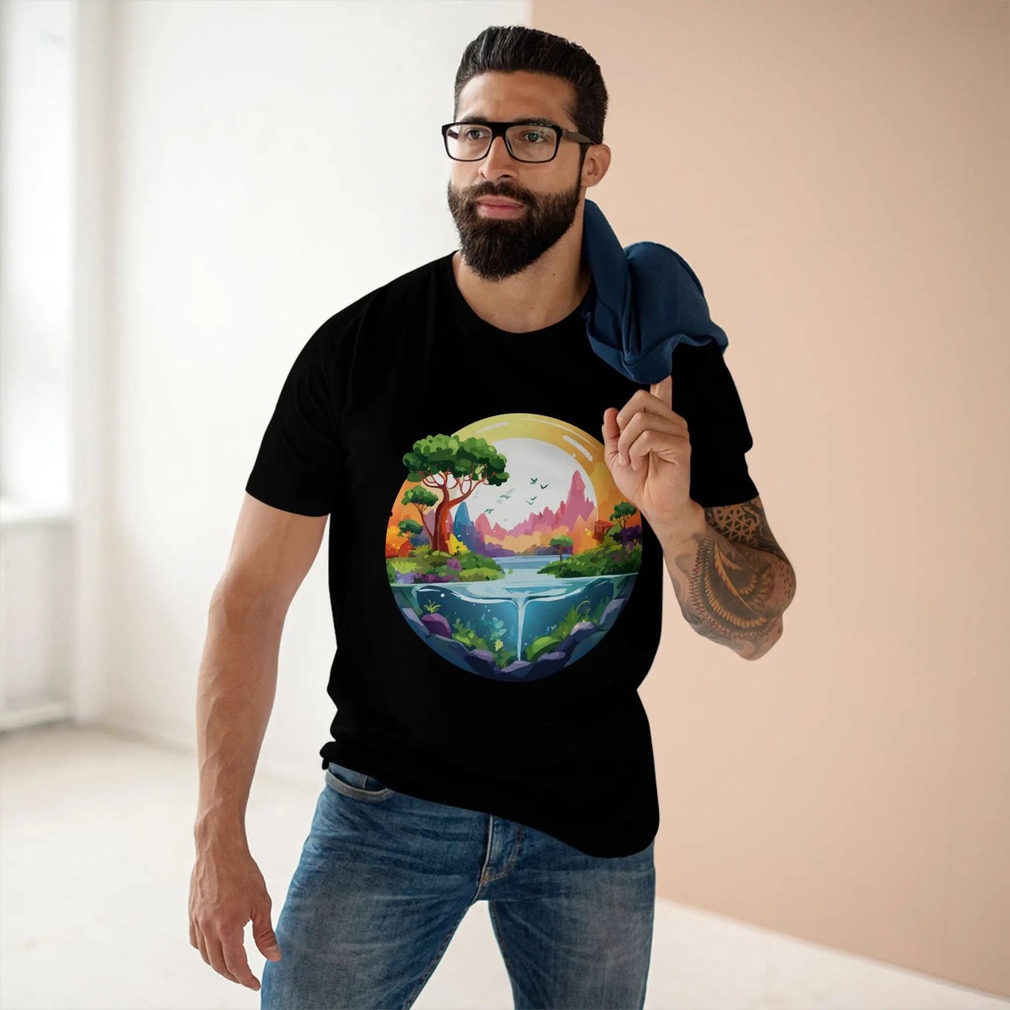 Fantasy Graphic Unisex 100 Cotton Staple Tee 20