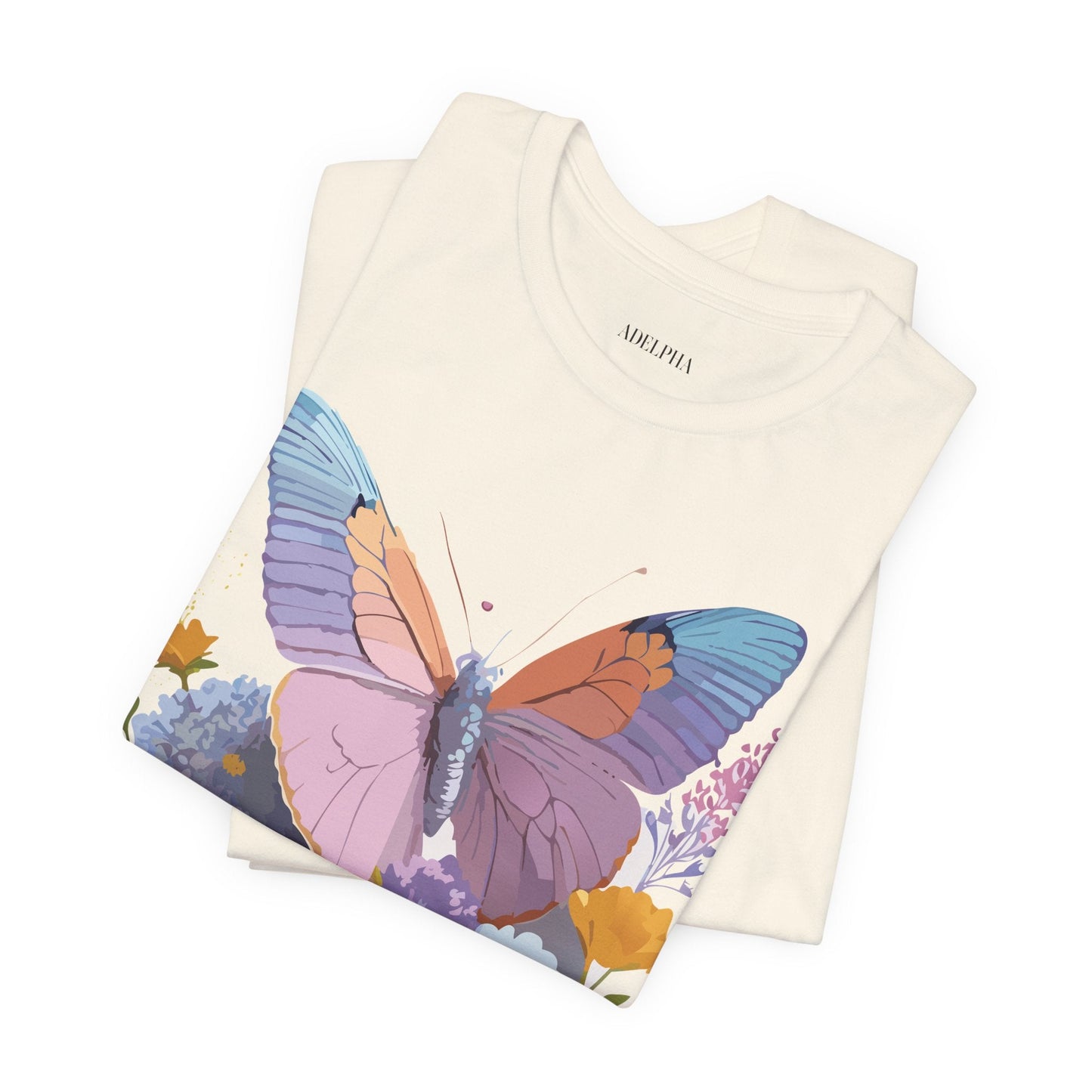 Butterfly Graphic Tee Unisex Vintage Inspired Artwork Adelpha