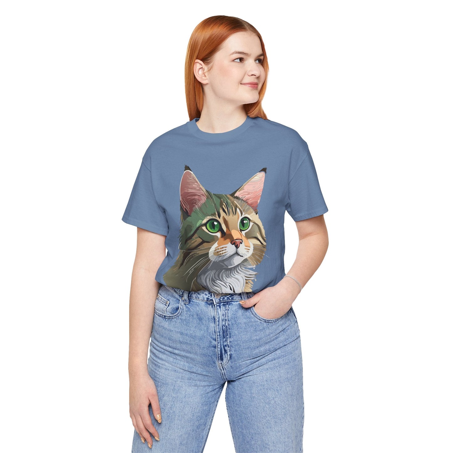 Unisex Animal Shirt Tee With Animals Art Design Wild Animals Print Tee Shirt Comfort Fit