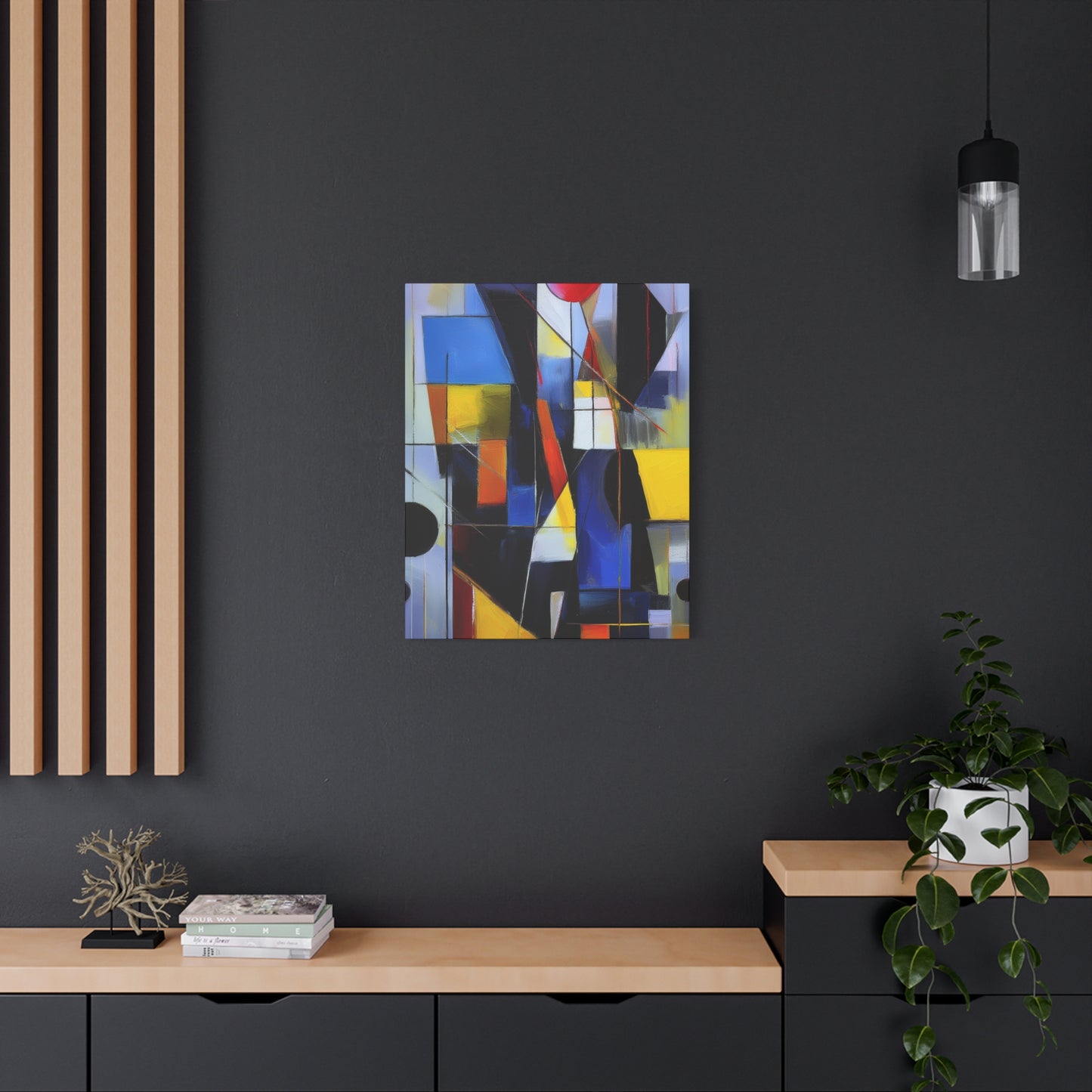 Abstract Colors Painting Print Canvas 20x24,20x30,24x30, 24x32,24x36,30x40, 32x48,36x48,40x60 Pine-Wood Inner Frame ABS-34