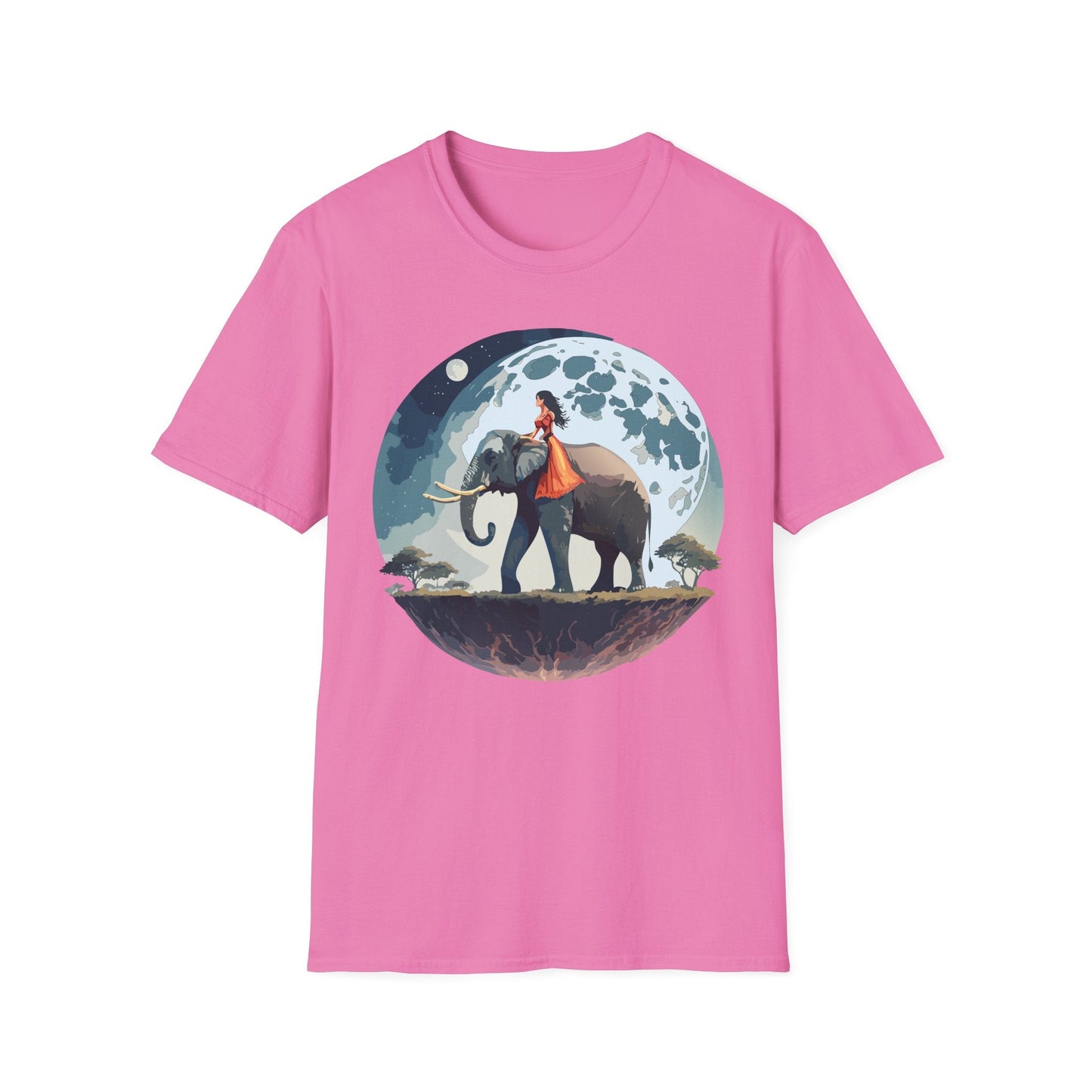 Womens Graphic T Shirt Art Design Tee SoftStyle Gildan 64000 100 Percent Ring Spun Cotton Comfort