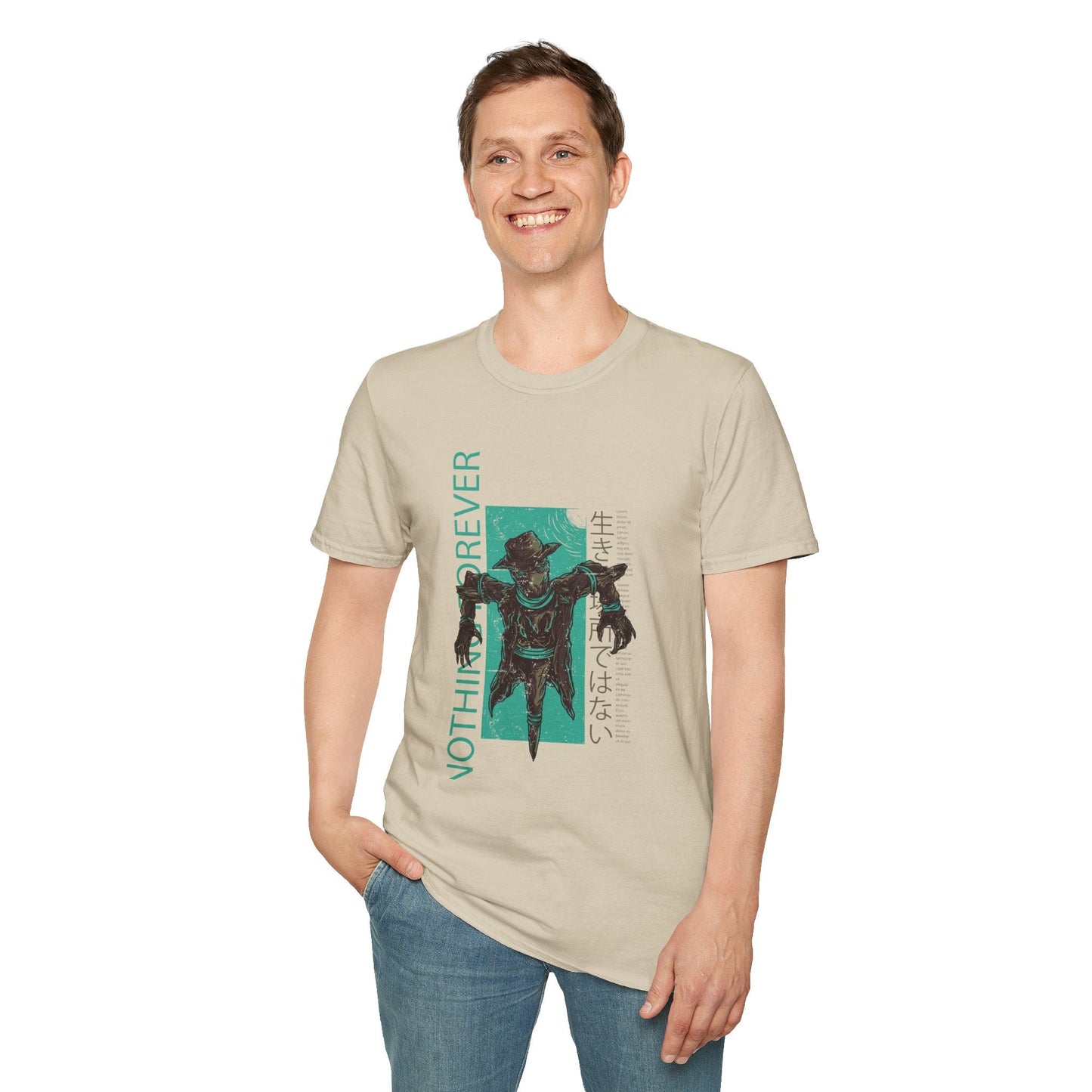 Unisex Art Design Graphic Tee Premium Gildan Softstyle 64000 Short Sleeve Cotton Shirt