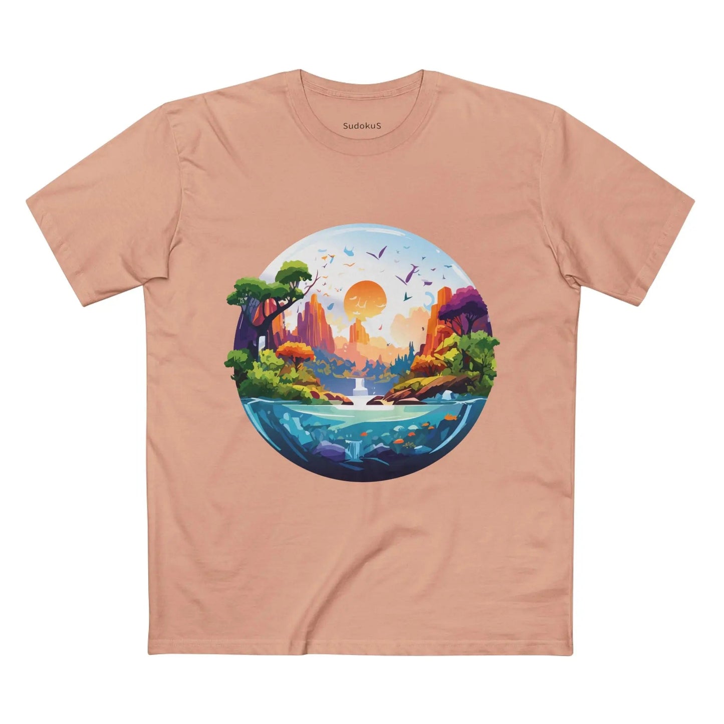 Fantasy Graphic Unisex 100 Cotton Staple Tee 9