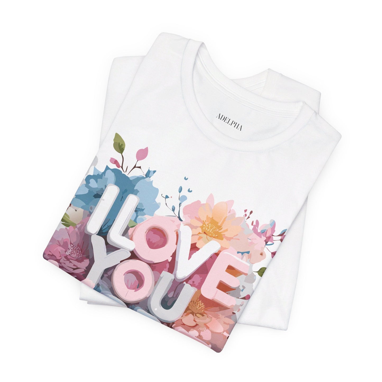 Valentine Graphic Tee Unisex Jersey Short Sleeve Premium Vintage Inspired Artwork by Adelpha