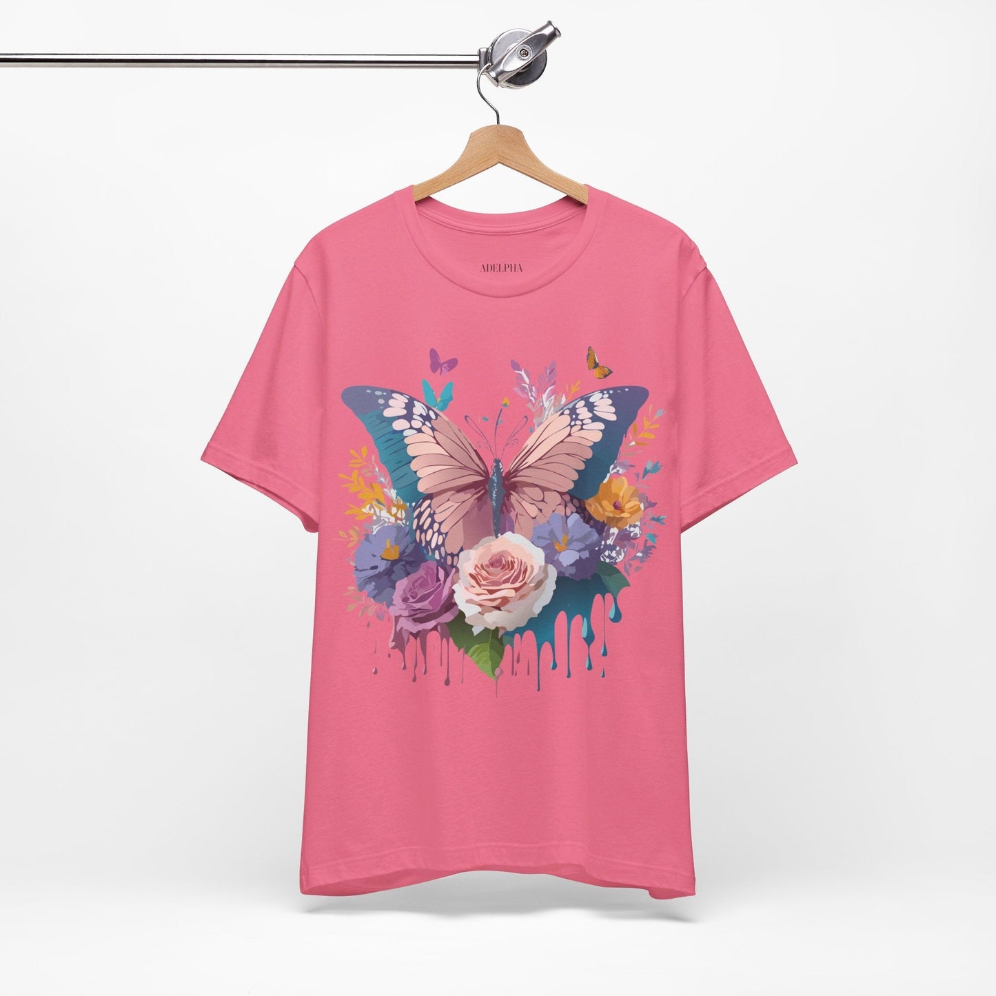 Butterfly Graphic Tee Unisex Short Sleeve Artwork By Adelpha