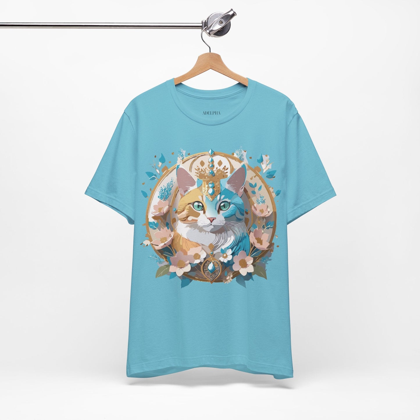 Adelpha Medallion Graphic Tee Unisex Short Sleeve Vintage Inspired Original Art Design