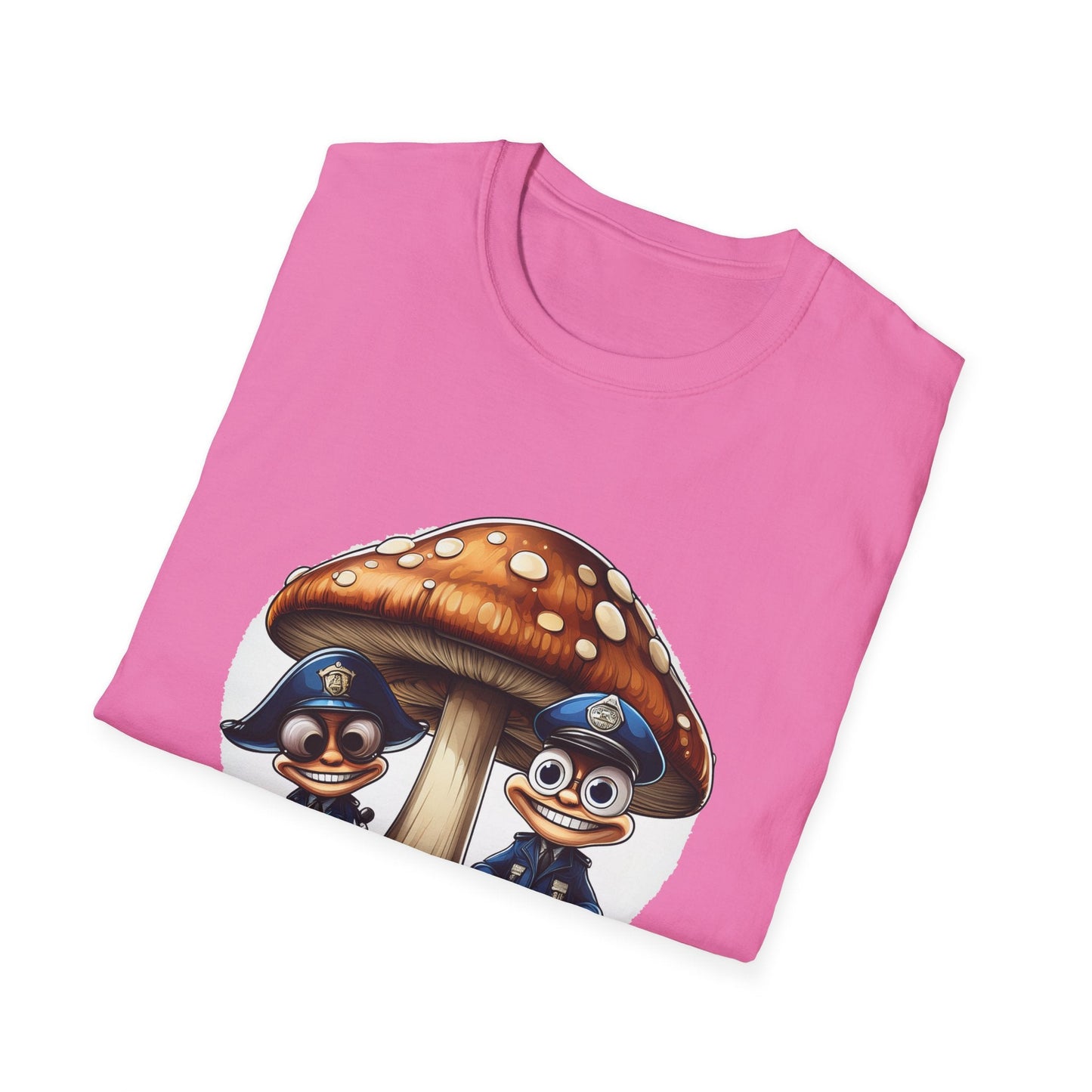 Mashroom Tee Shirt Unisex Funny Mashroom Design Shirt With Fungus Gildan Softstyle 64000
