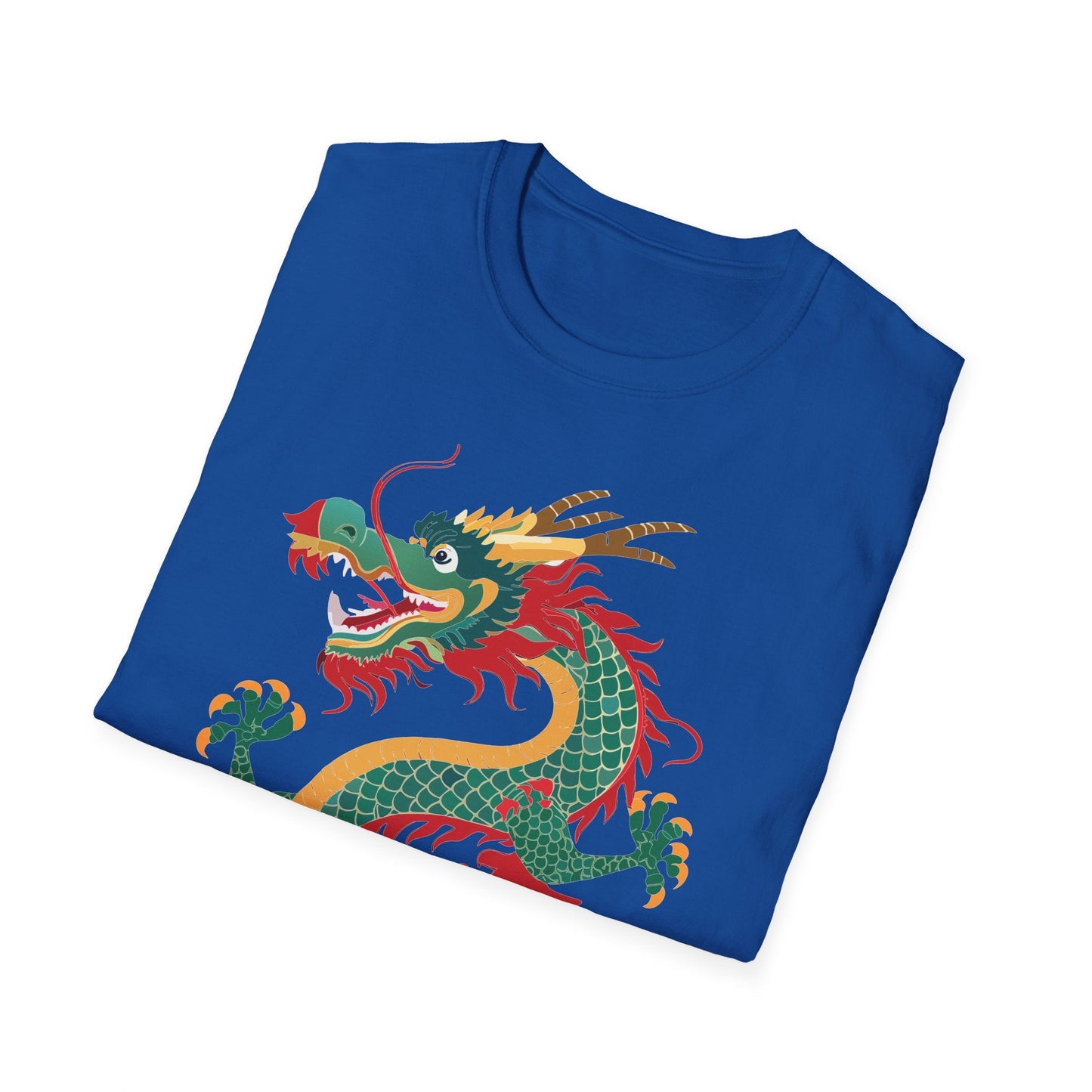 Dragon T Shirt Unisex Dragon Shirt With Animal Art Design Gildan Softstyle Tee 100 Cotton