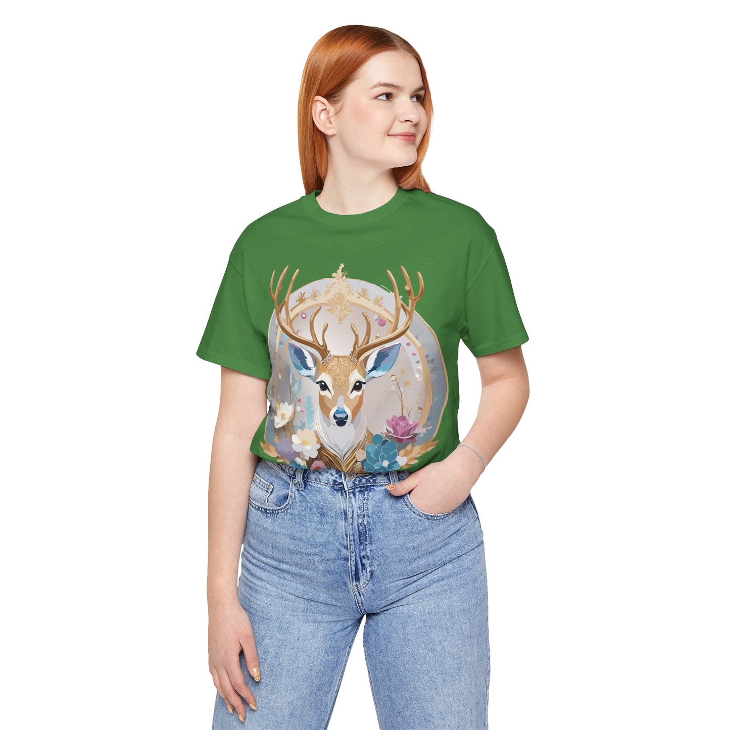 Adelpha Medallion Graphic Tee Unisex Short Sleeve Jersey Shirt Premium Vintage Inspired Artwork