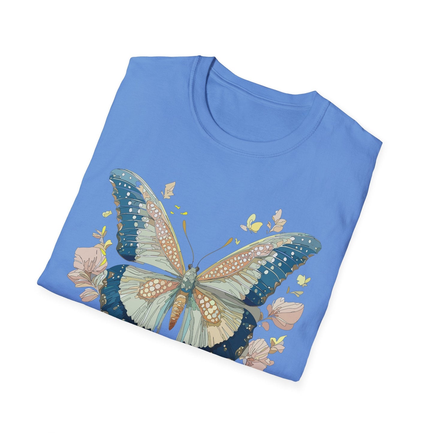 Butterfly Shirt Unisex T Shirt Monarch Butterfly Softstyle Gildan 100 Cotton Tee