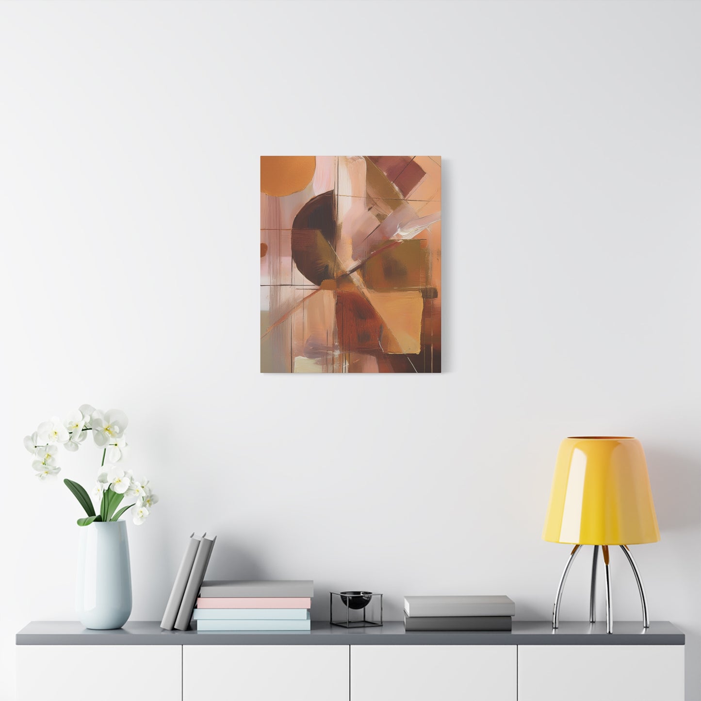 Abstract Geometric Painting Print Canvas 20x24,20x30,24x30 24x32,24x36,30x40 32x48,36x48,40x60 Pine-Wood Inner Frame ABS-50
