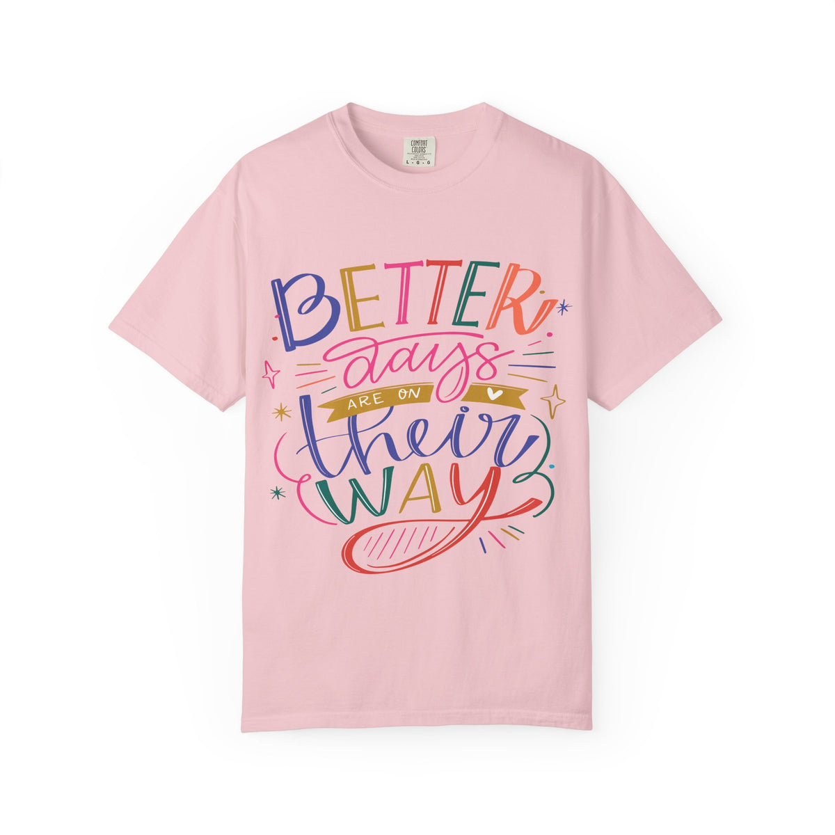 Positive Quotes Graphic Unisex Cotton T-Shirt 1