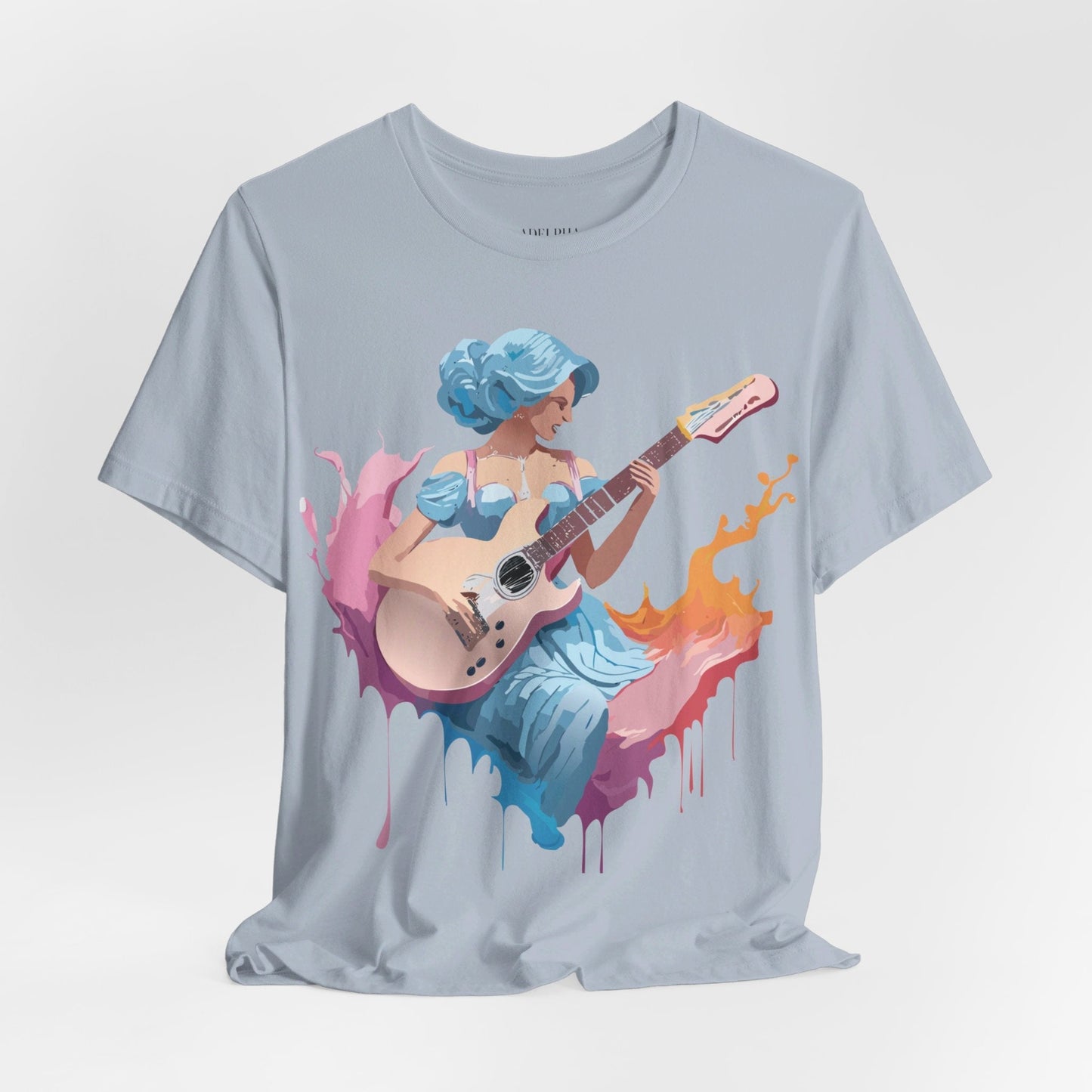 Music T Shirt Graphic Tee Unisex Adelpha Vintage Inspired Artwork Casual Everyday Wear