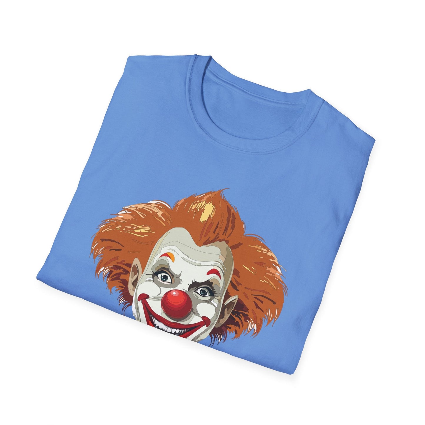 Clown Shirt Unisex Funny Man Circus Tee Softstyle Gildan 64000 Short Sleeve Shirt Premium