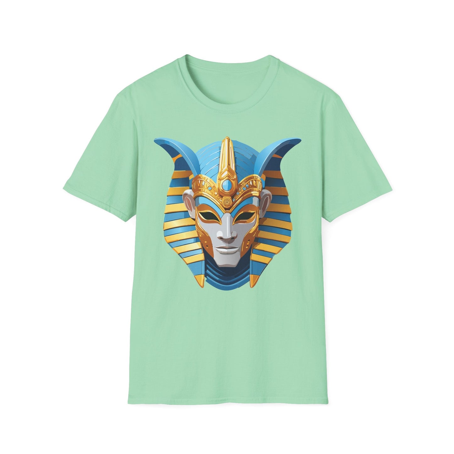 Mask Tee Shirt Unisex Masquerade Tee Gildan Softstyle 64000 100 Percent Cotton Breathable