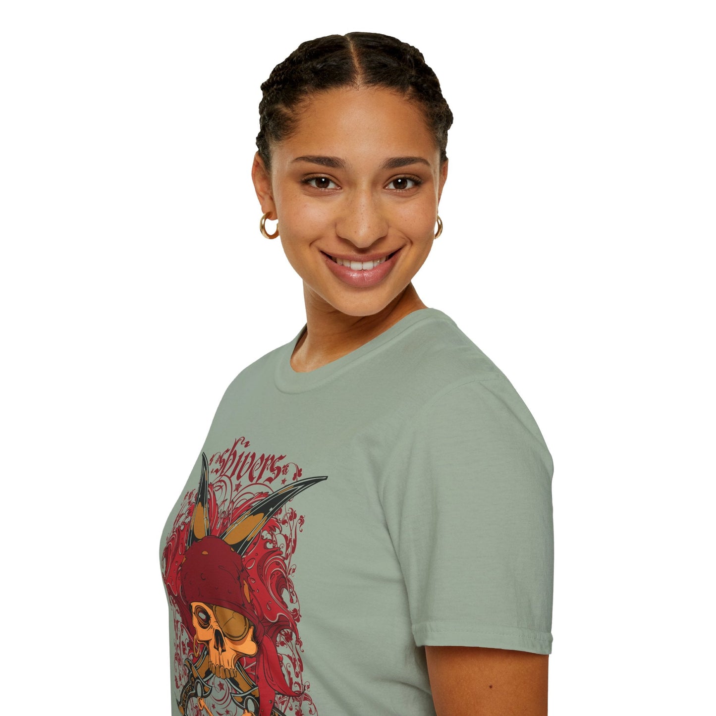 Art Design Graphic Tee Unisex Softstyle 64000 100 Percent Cotton Ring Spun For Art Lovers