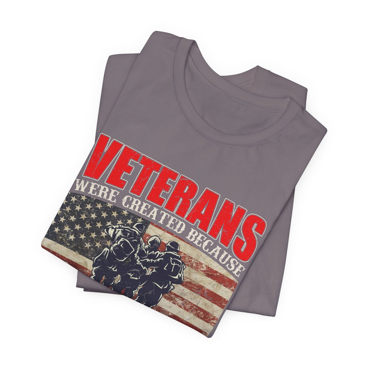 Army Veteran Patriotic Graphic Design Unisex Cotton T-Shirt v41