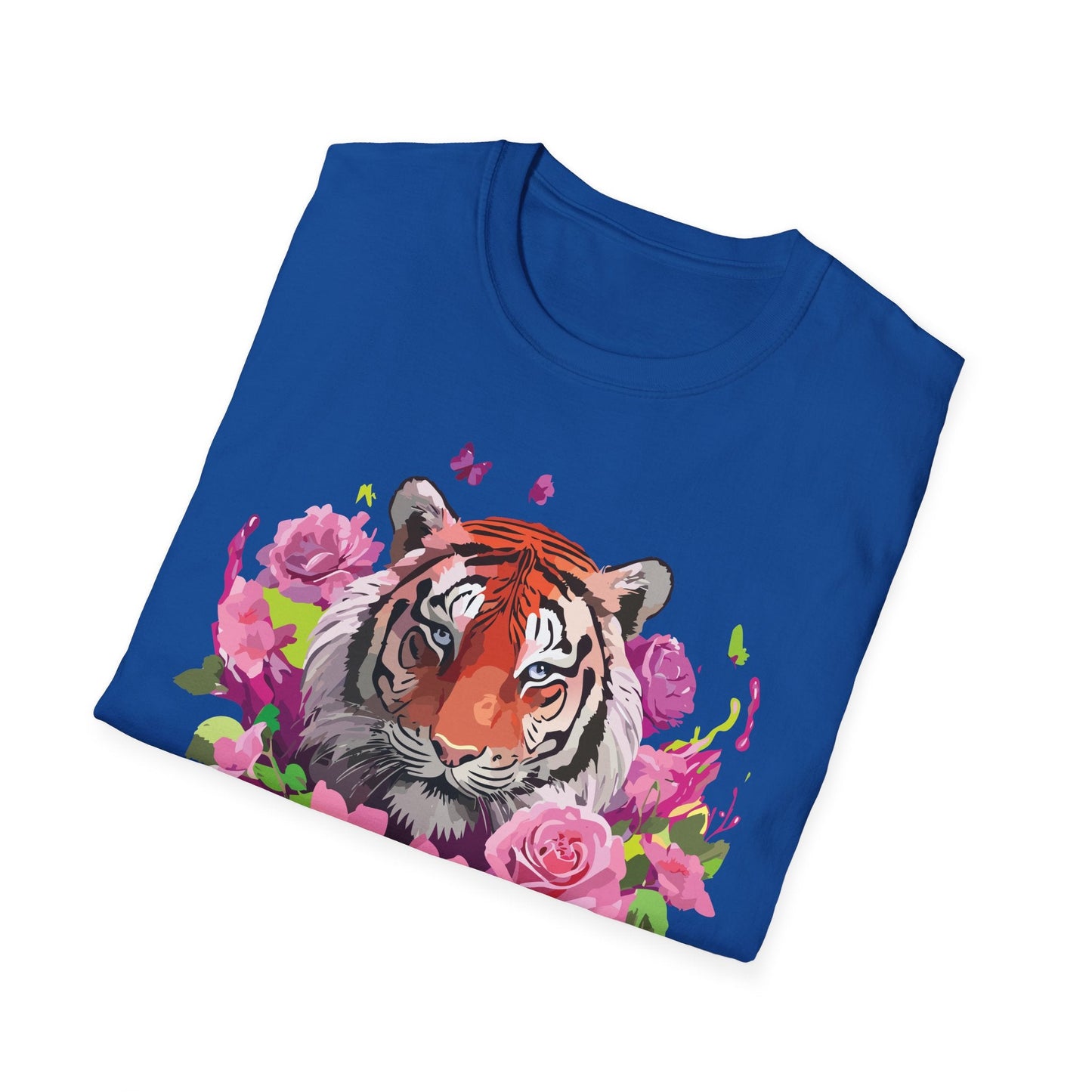 Tiger Shirt Unisex Tee Gildan Softstyle 64000 Ring Spun Cotton