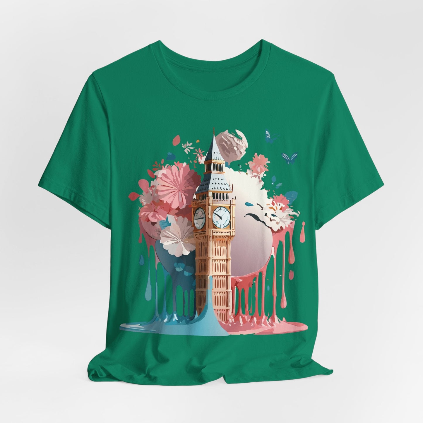 Adelpha London Graphic T Shirt Unisex Short Sleeve Tee For Everyday Style And Travel