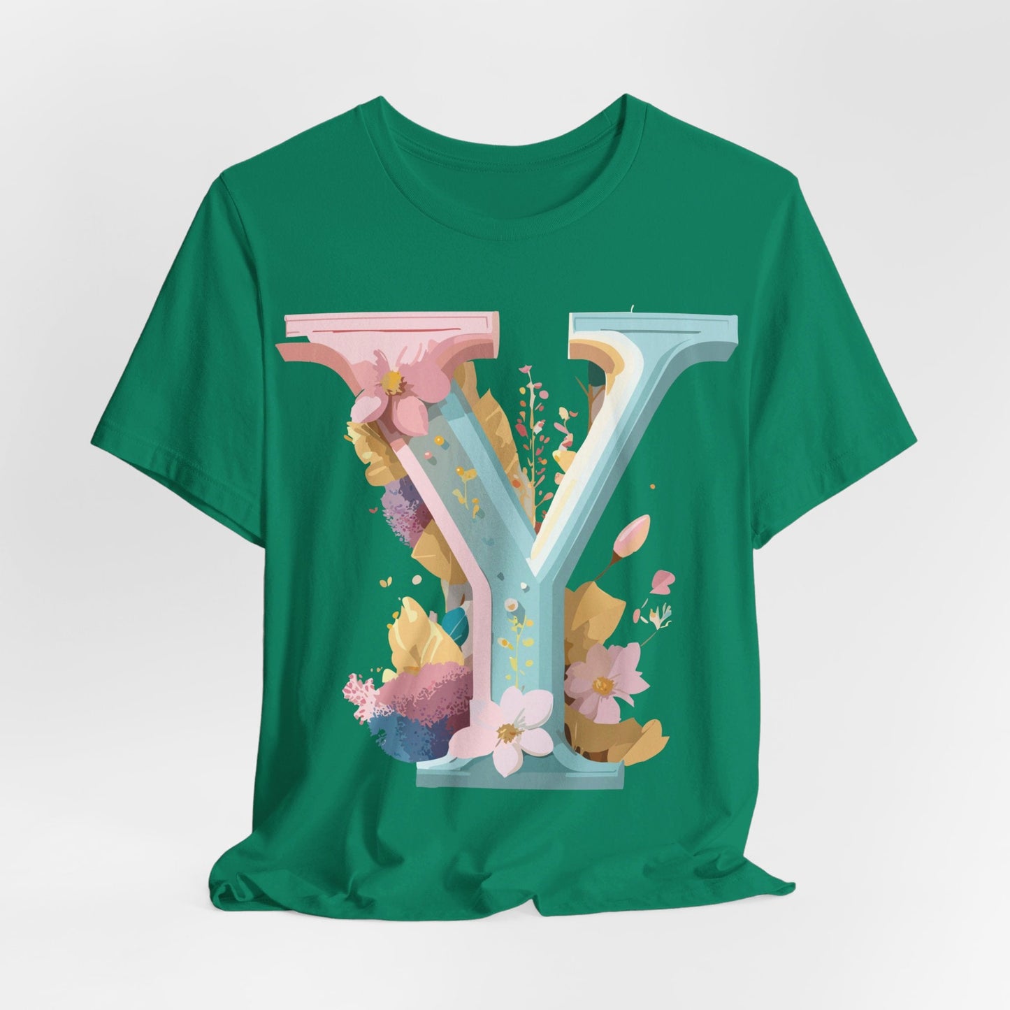 Letter Y Shirt Unisex Graphic Tee Vintage Inspired Adelpha Artwork Short Sleeve Art Design