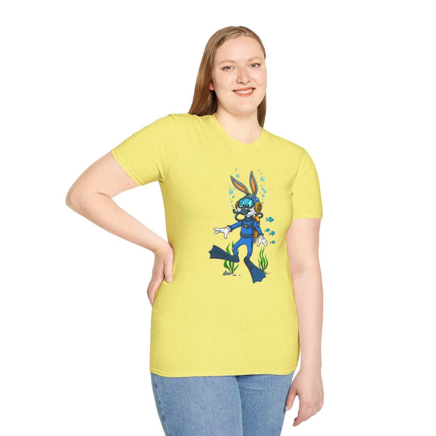 Bugs Bunny Shirt Unisex T Shirt Cartoon Tee Animation Design Softstyle Graphic Cotton