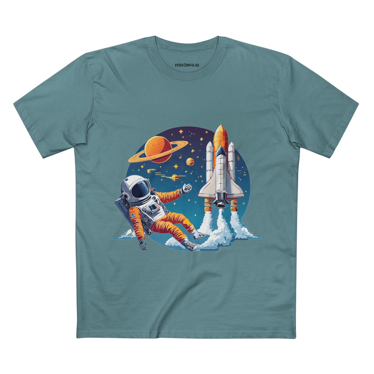 Cosmos Astronaut Graphic Tee Staple Unisex 100 Cotton Tee Shirt - CS-24