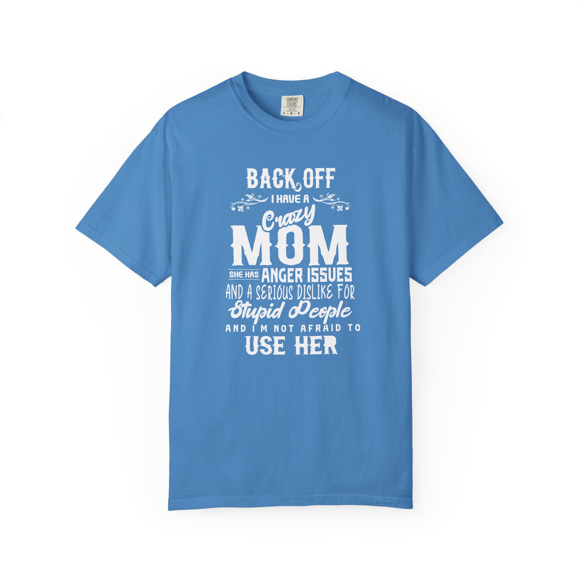 Mom T-shirt Mother's Day Mama Tee Unisex Comfort Colors Garment-Dyed Cotton h34