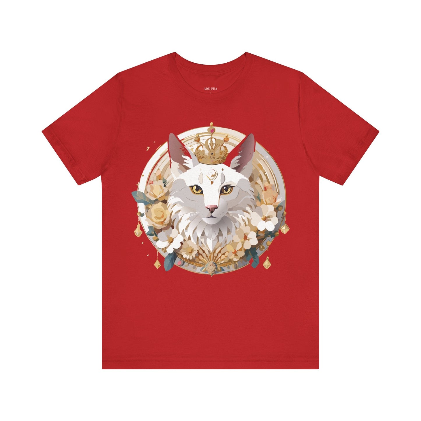 Medallion Graphic Unisex 100 Cotton Vintage Animal Medal Artwork Tee 38