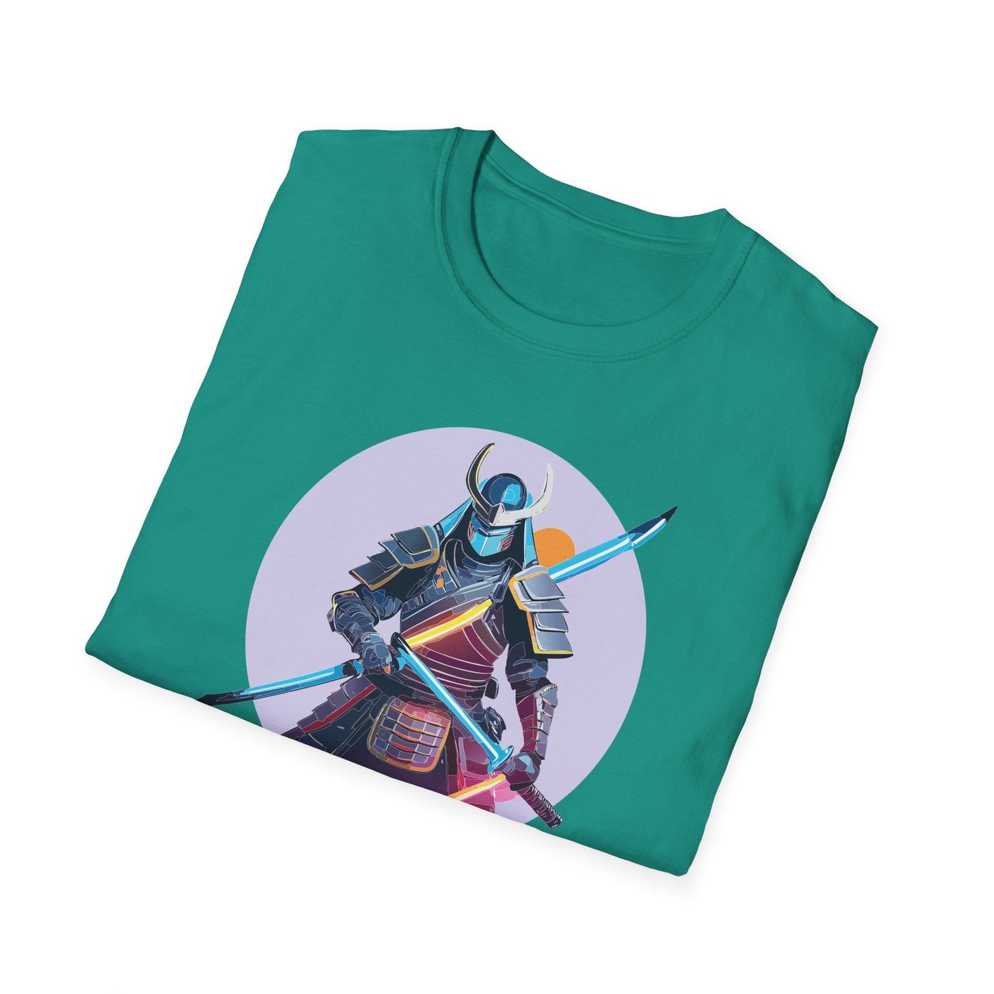 Samurai Shirt Unisex Gildan Softstyle Tee 100 Percent Cotton Lightweight Comfort