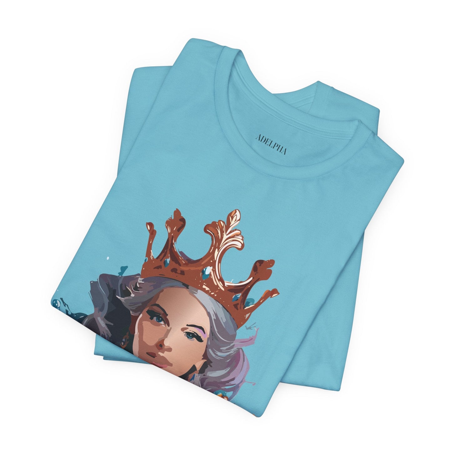 Queen Graphic T Shirt Unisex Adelpha Art Design Tee Premium Quality Jersey Short Sleeve