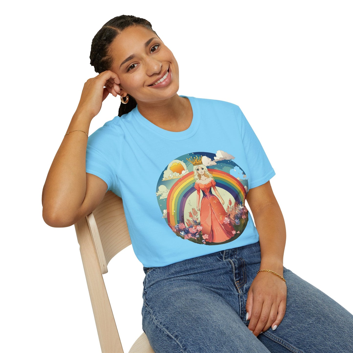 Womens Graphic T Shirts For Ladies Art Design Tee Unisex Softstyle Gildan 64000 Premium Quality